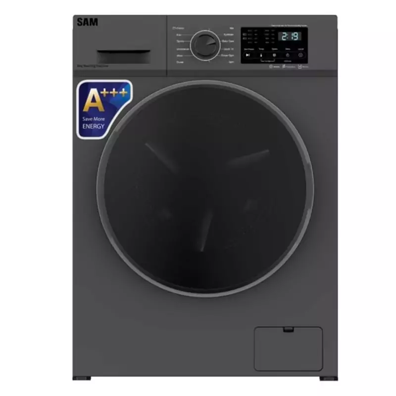 ماشین لباسشویی سام 8 کیلویی مدل UN-Q1435s