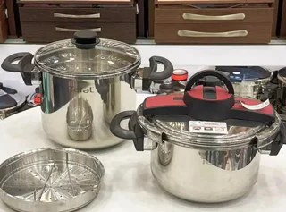 زودپز دو قلوی 5و7 لیتری تفال فرانسه با واشر اضافه